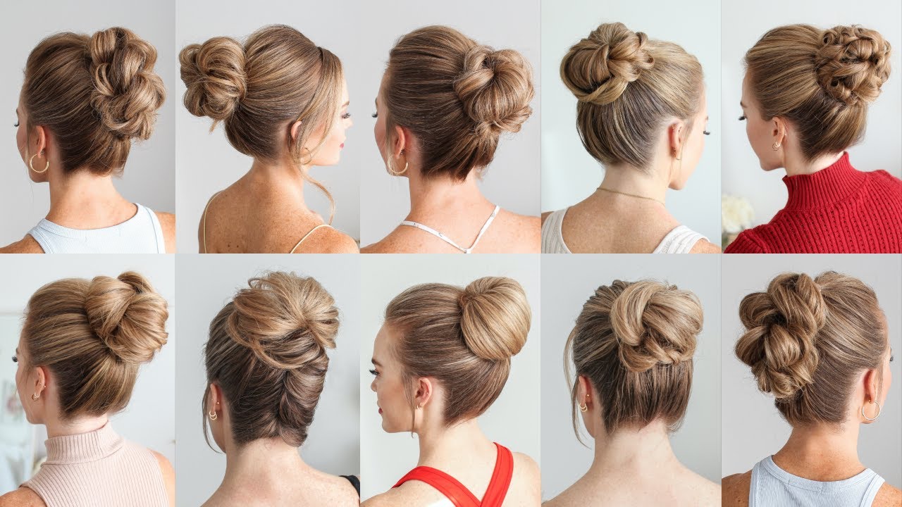 Easy Messy Updo Hairstyle | Wedding, Bridesmaid - Alex Gaboury